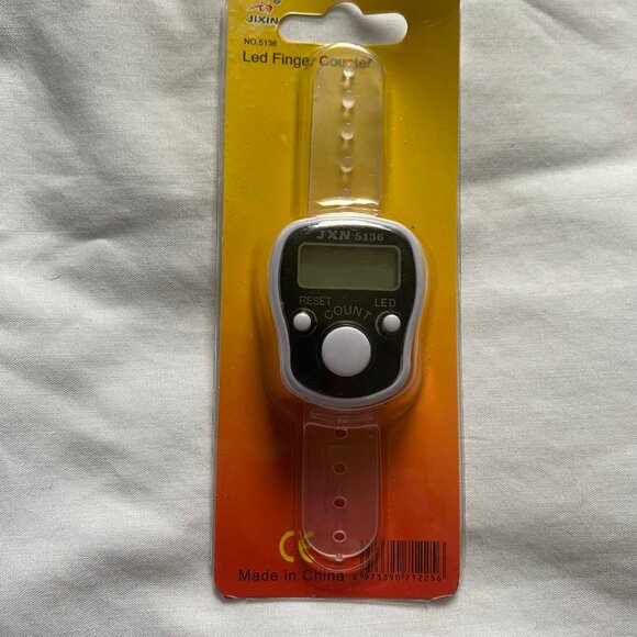 1 LED Finger Tally Counter Digital Electronic Tasbeeh Counter Handheld Religious - Picture 6 of 9